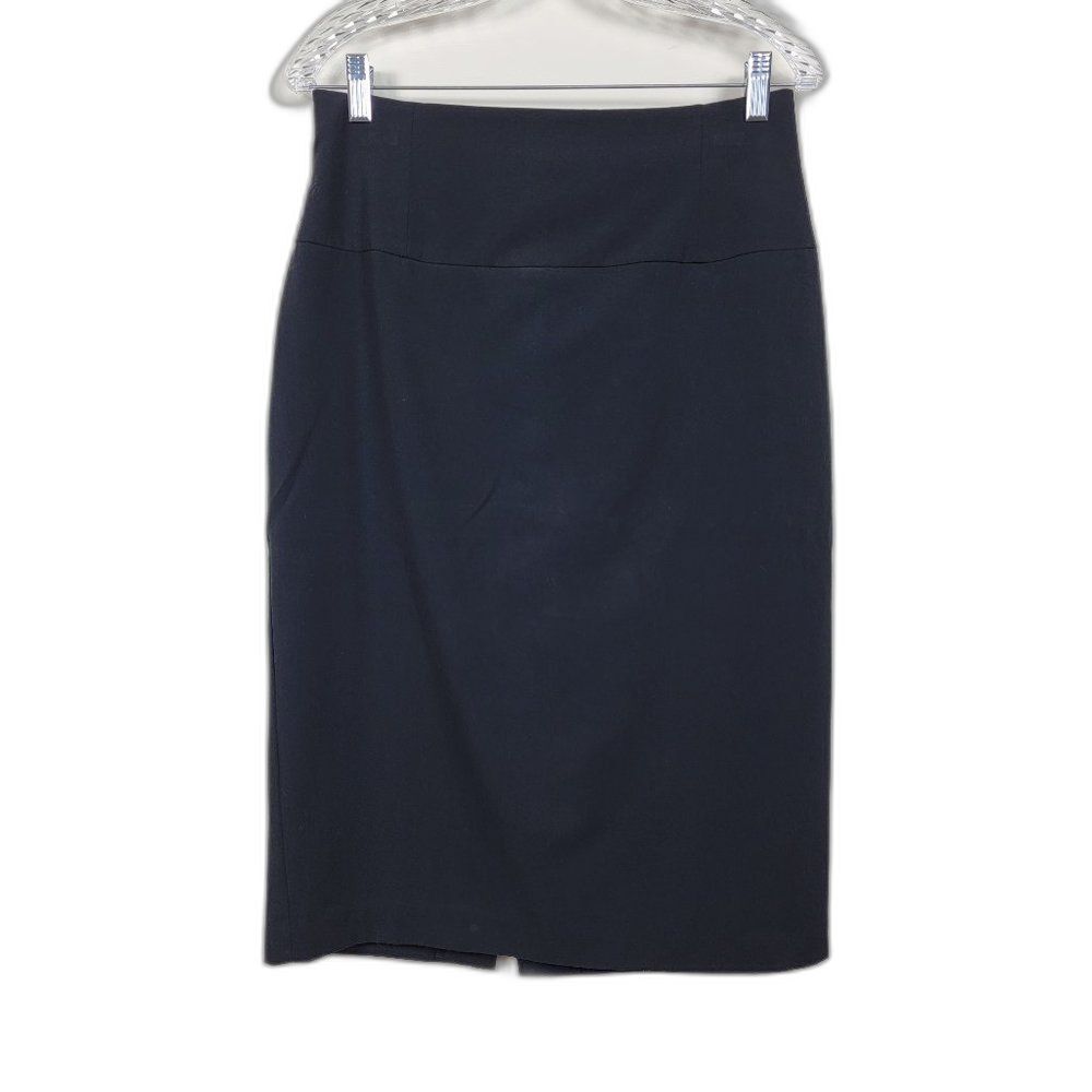 Worthington Pencil Skirt Womans Size 10 Black Classic